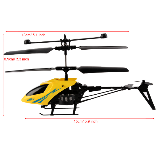 Mini RC Helicopter Drone Radio Remote Control